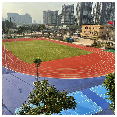 内蒙古中山东凤镇中心小学无缝预制型跑道