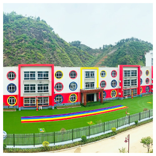 内蒙古高坝店镇中心幼儿园人造草坪跑道